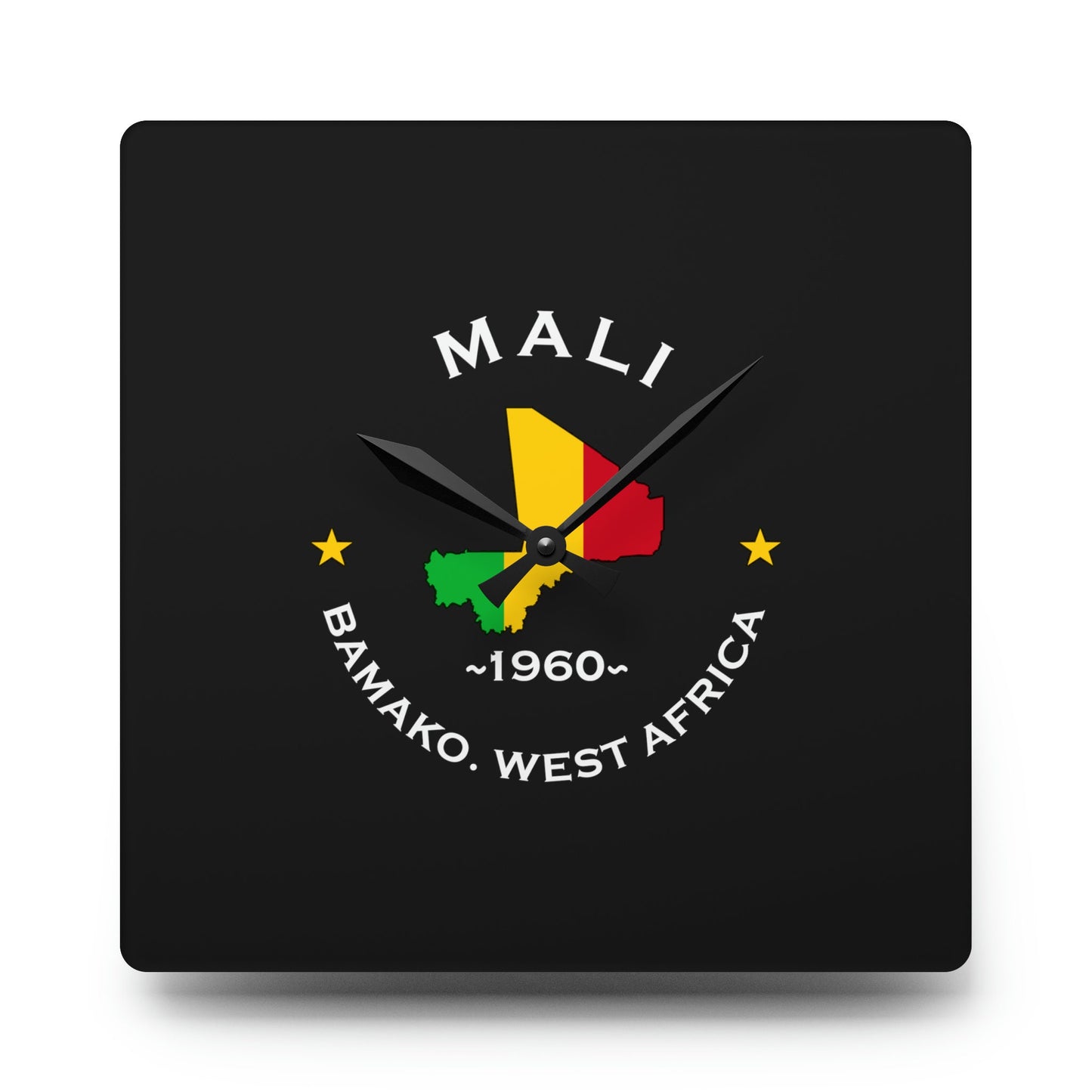 Mali Acrylic Wall Clock