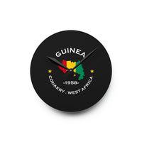 Guinea Acrylic Wall Clock