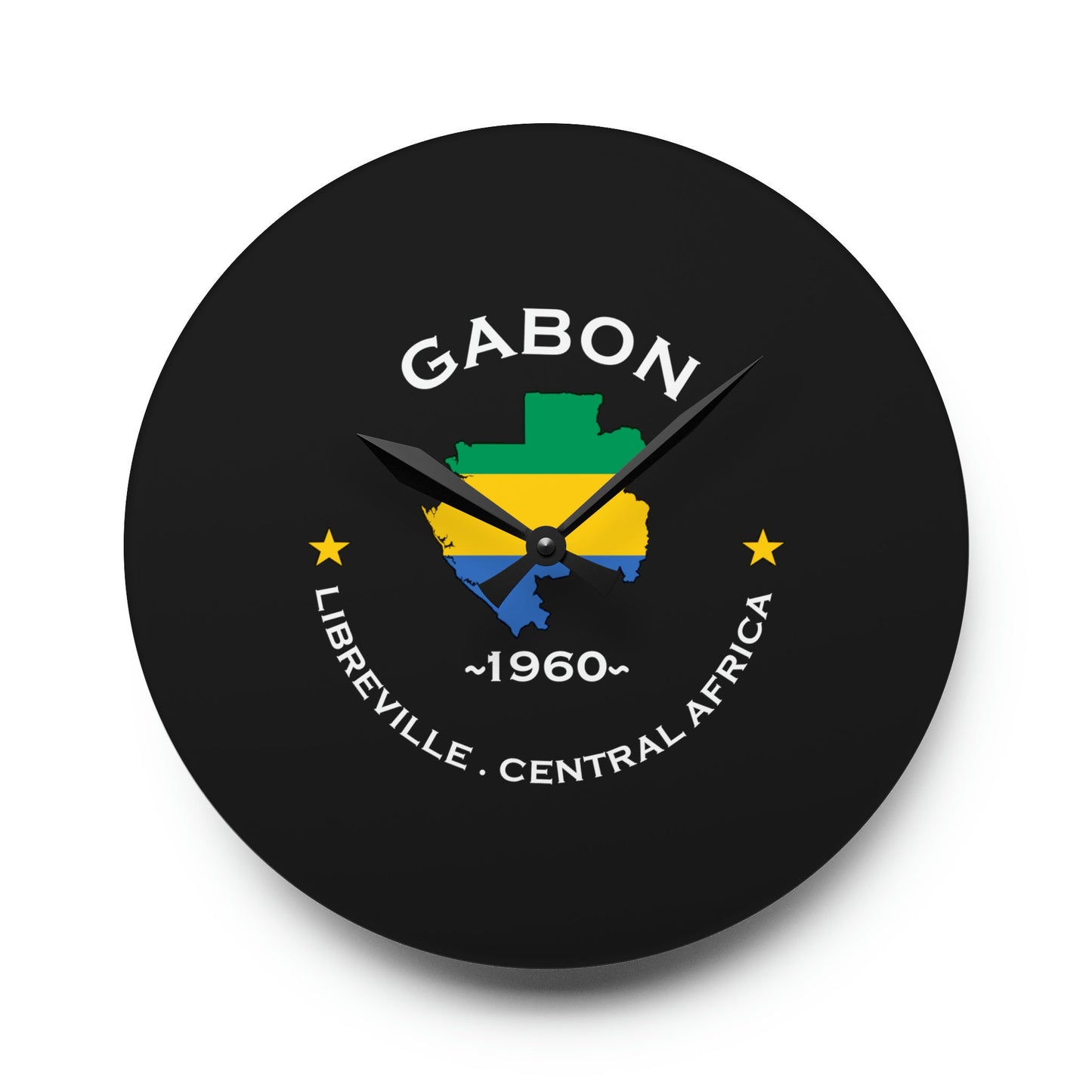 Gabon Wall Clock