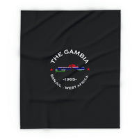 Gambia Premium Fleece blanket