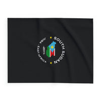 South Sudan Premium Fleece blanket