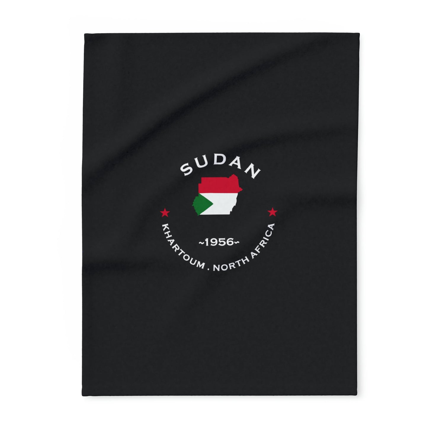 Sudan Inspired Premium Fleece blanket