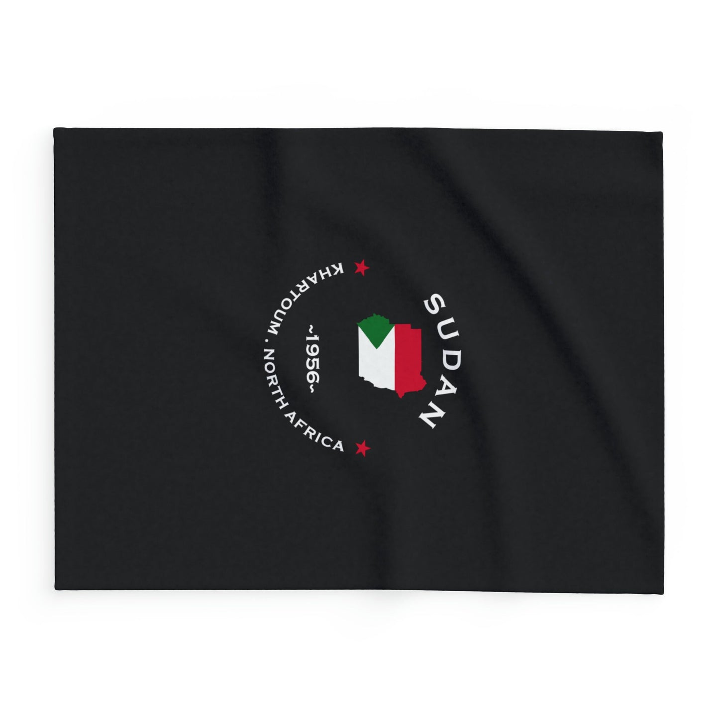 Sudan Inspired Premium Fleece blanket