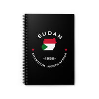 Sudan Spiral Notebook