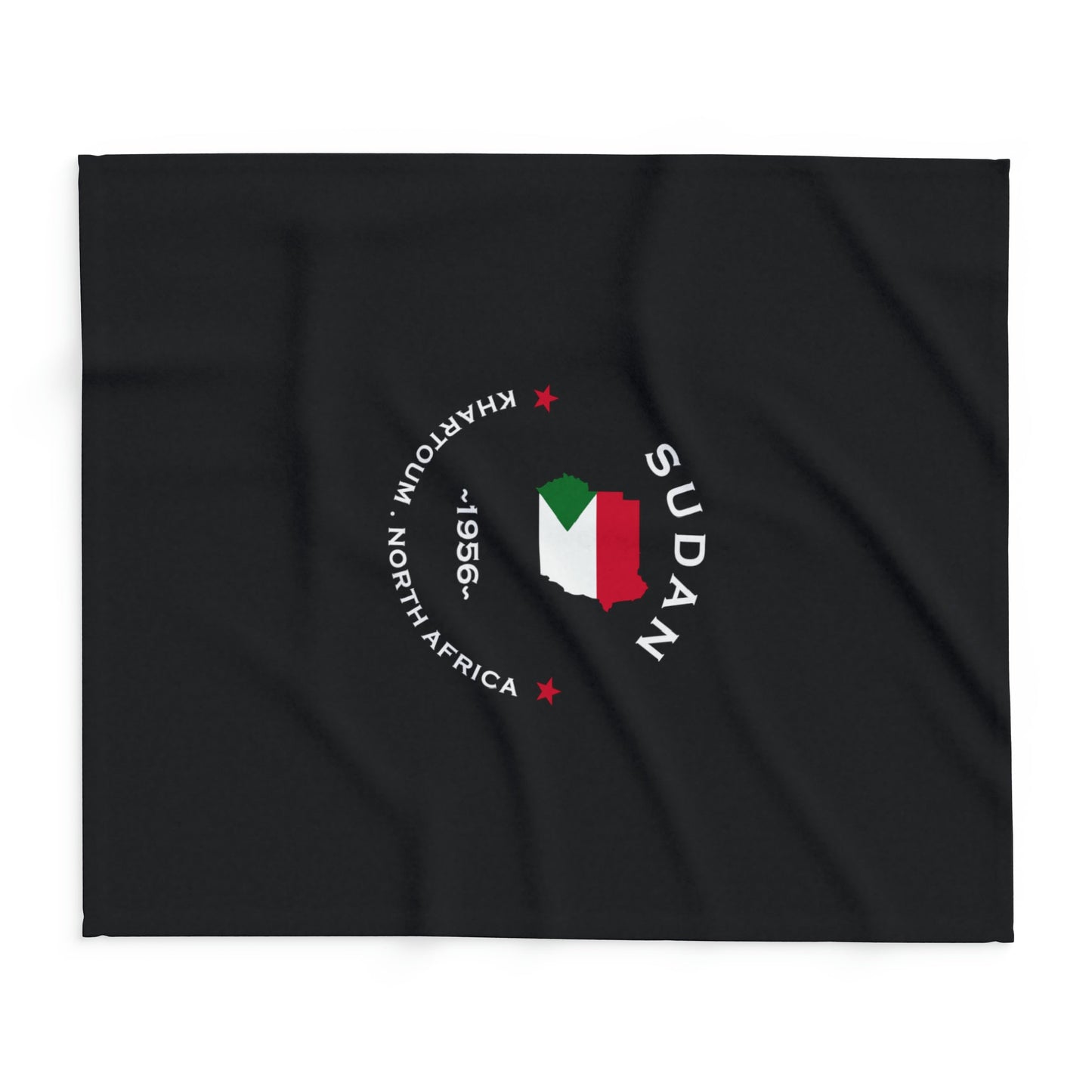 Sudan Inspired Premium Fleece blanket