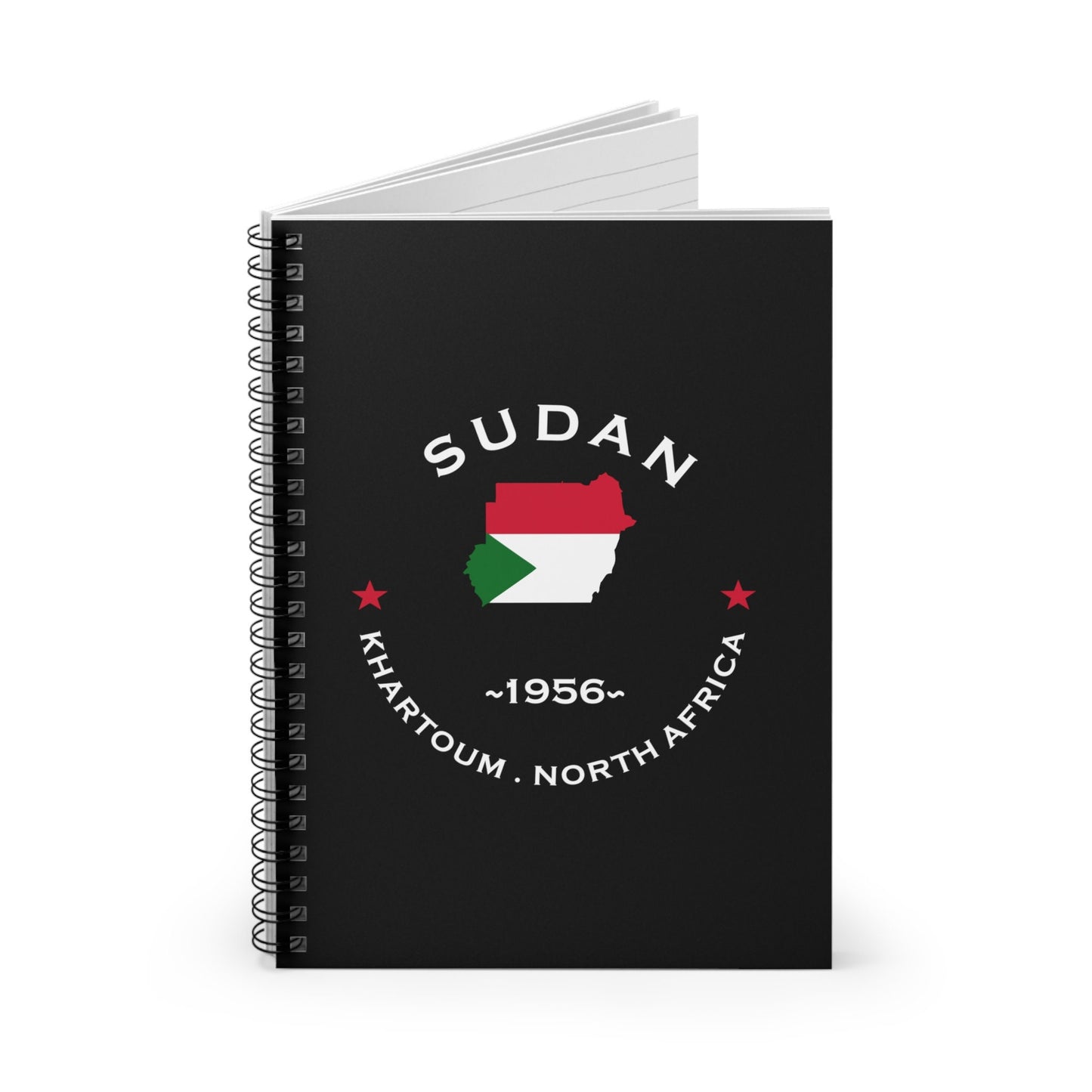 Sudan Spiral Notebook