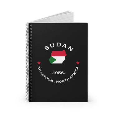 Sudan Spiral Notebook