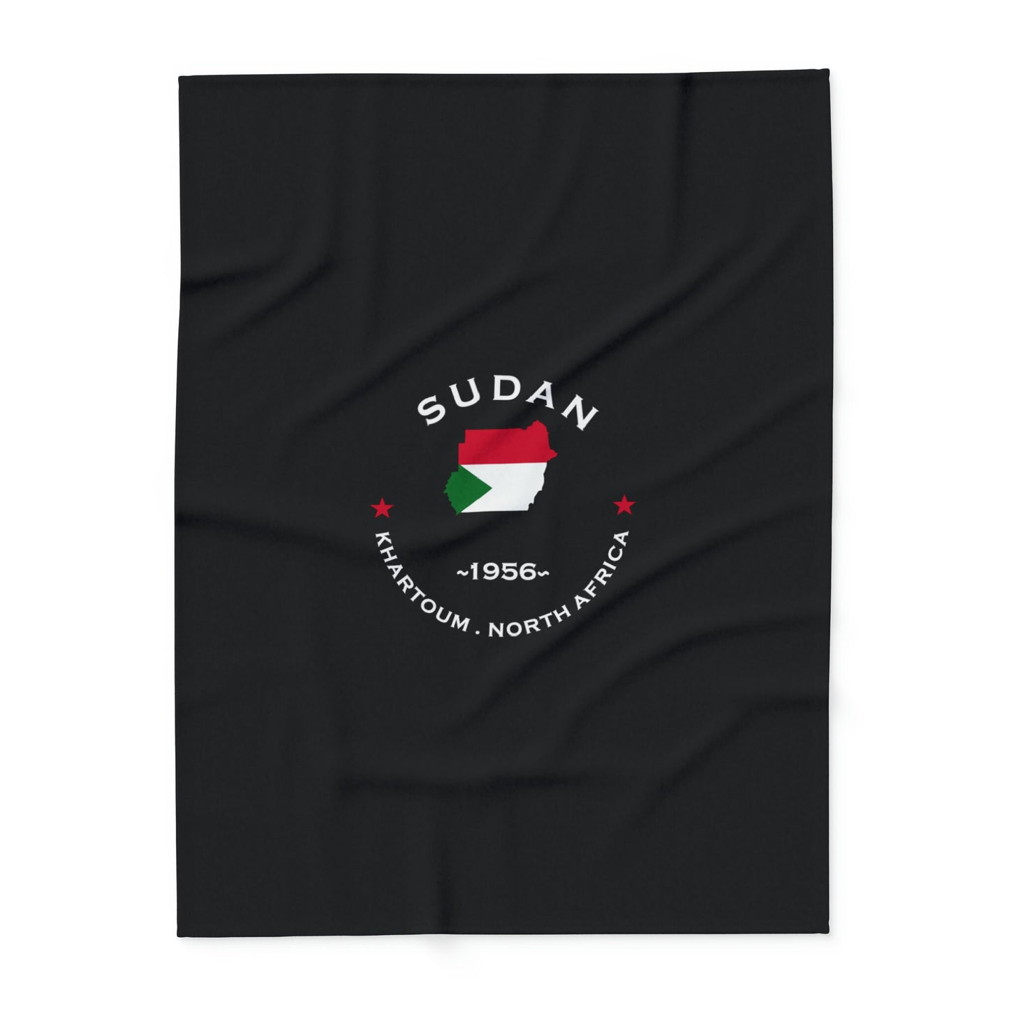 Sudan Inspired Premium Fleece blanket