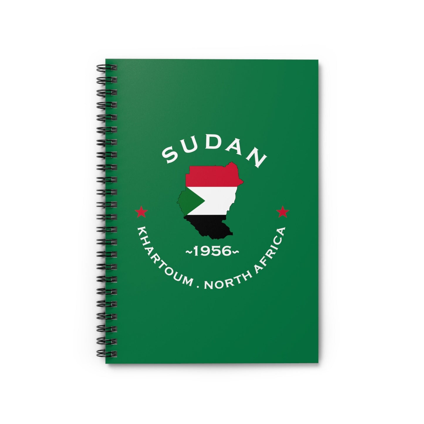 Sudan Spiral Notebook