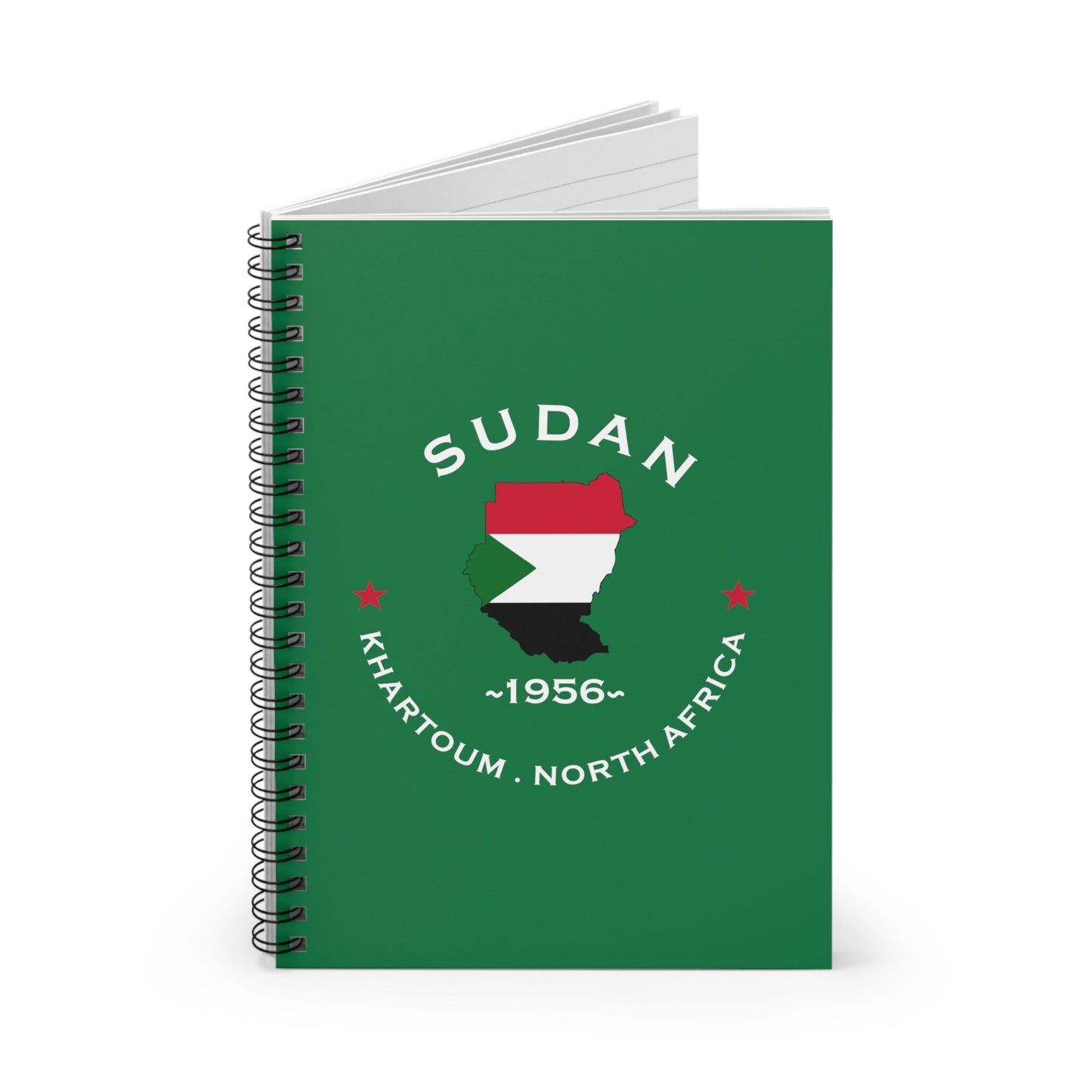 Sudan Spiral Notebook