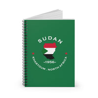 Sudan Spiral Notebook