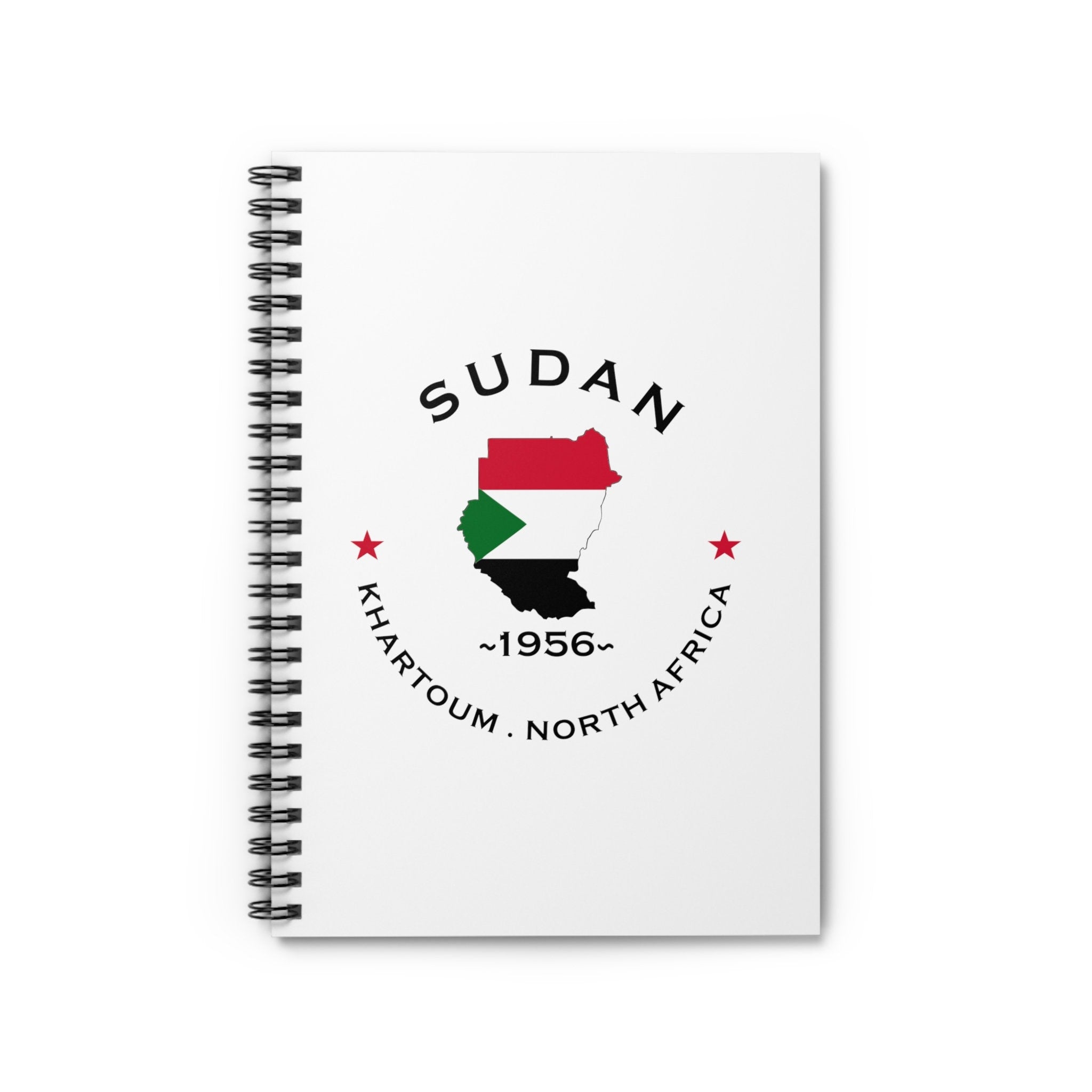 Sudan Spiral Notebook