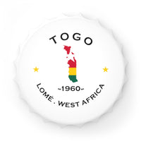 Togolese  Bottle Opener and Fridge Magnet