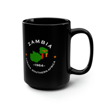 Zambia Black Mug