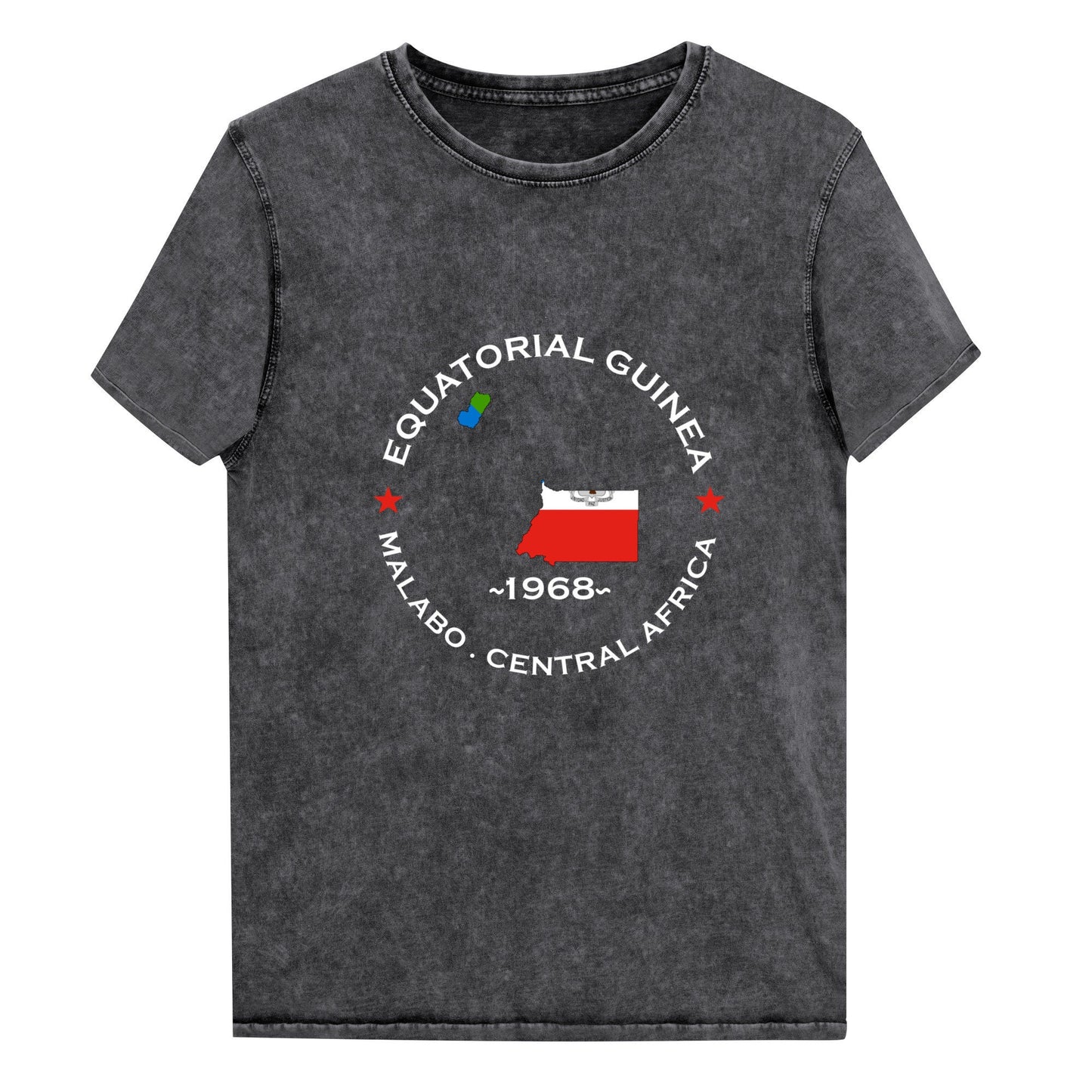 Equatorial Guinean Denim T-Shirt