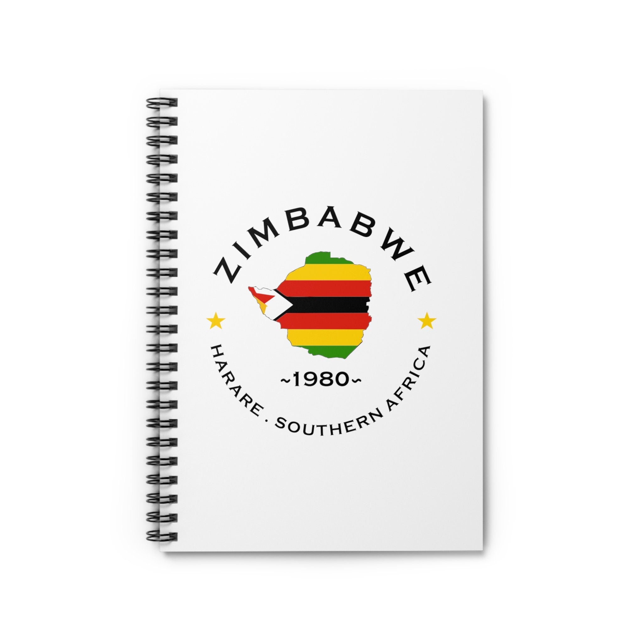 Zimbabwe Spiral Notebook