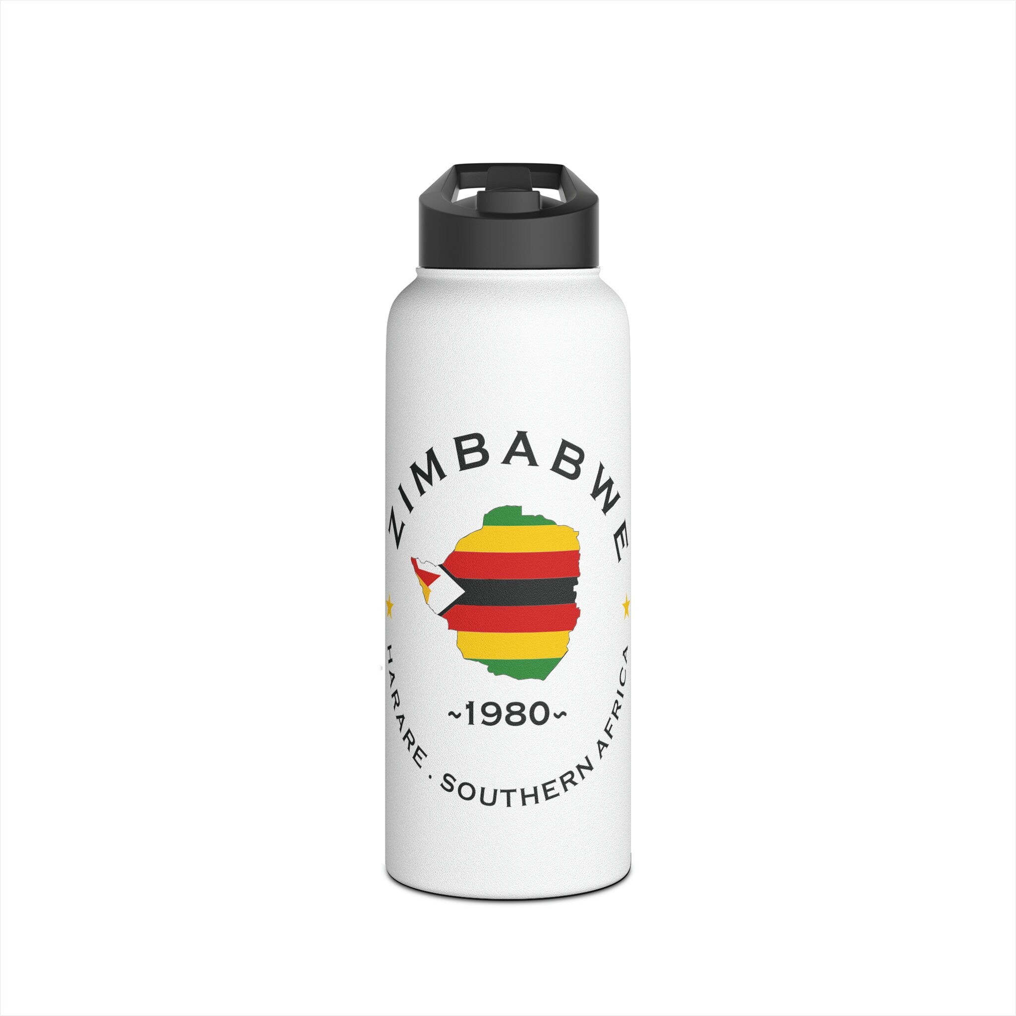 Zimbabwe Stainless Steel Water Bottle.