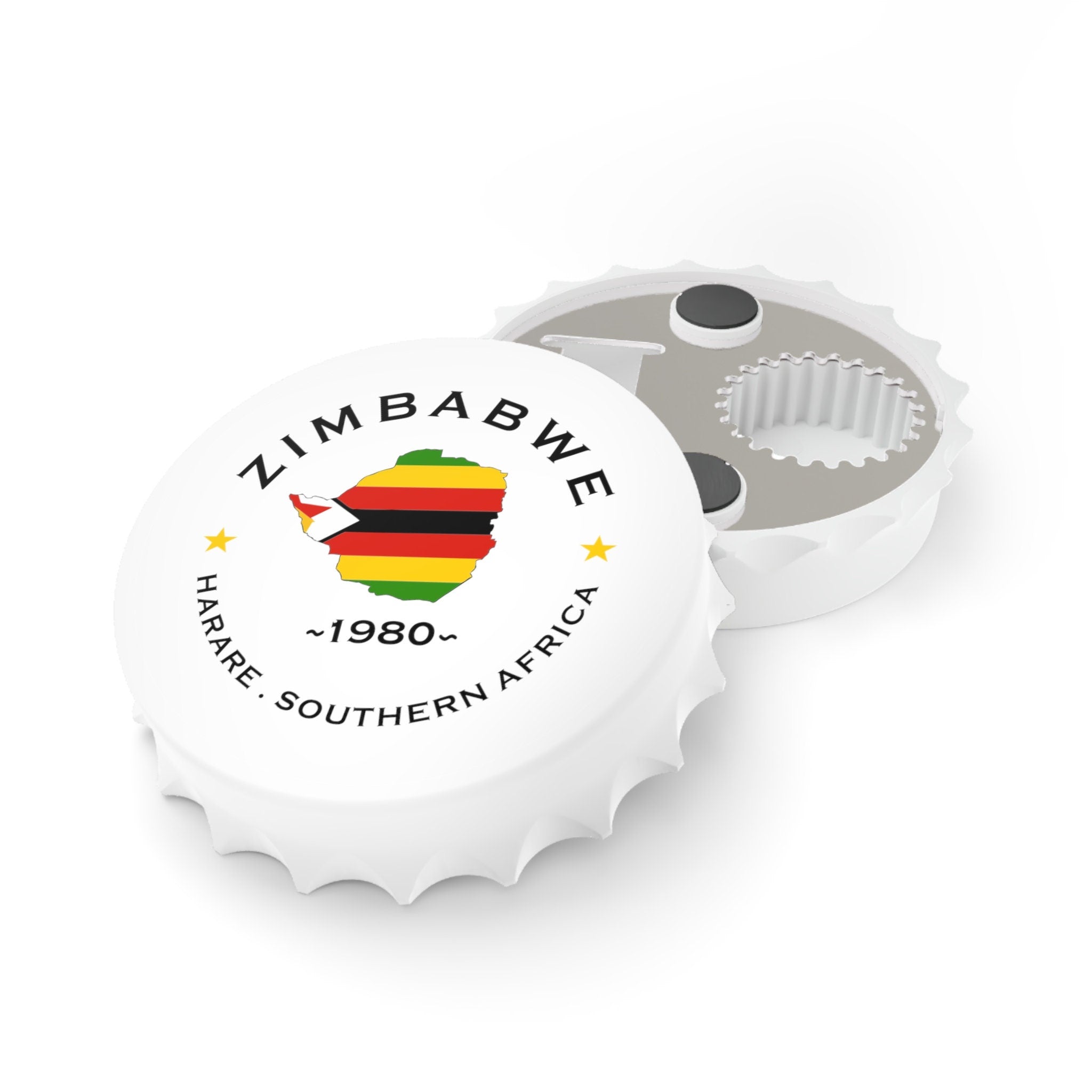 Zimbabwe Bottle Opener and Fridge Magnet