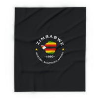 Zimbabwe Premium Fleece blanket