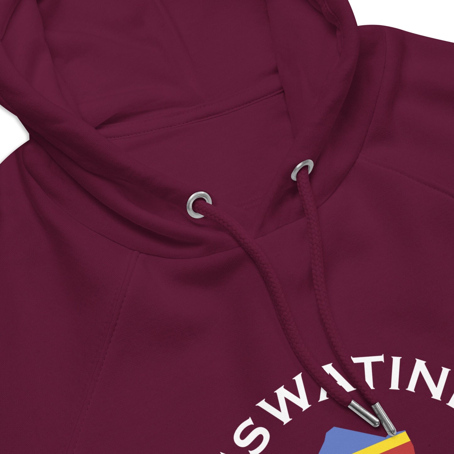 Eswatini Unisex eco raglan hoodie