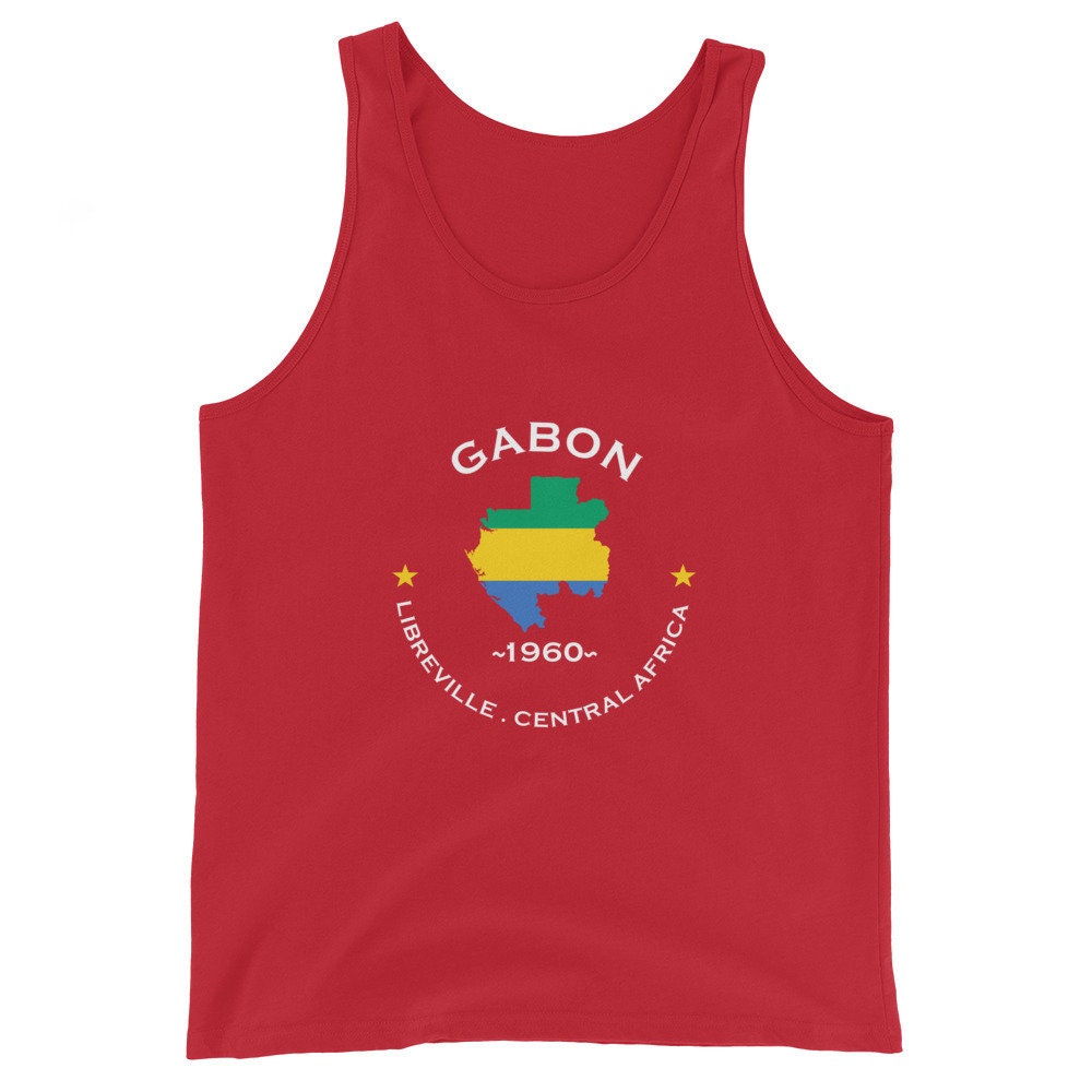 Gabonese Unisex Tank Top