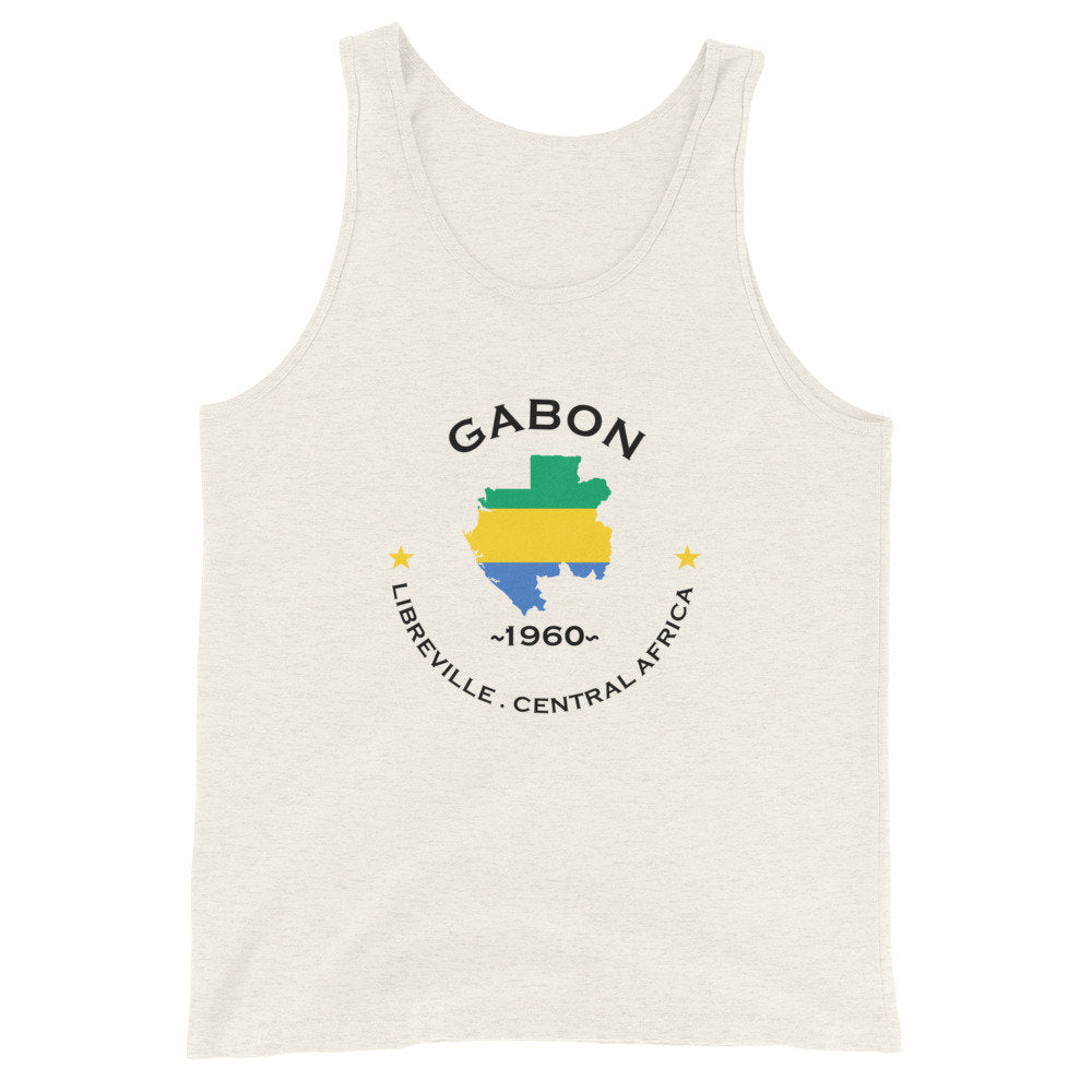 Gabonese Unisex Tank Top