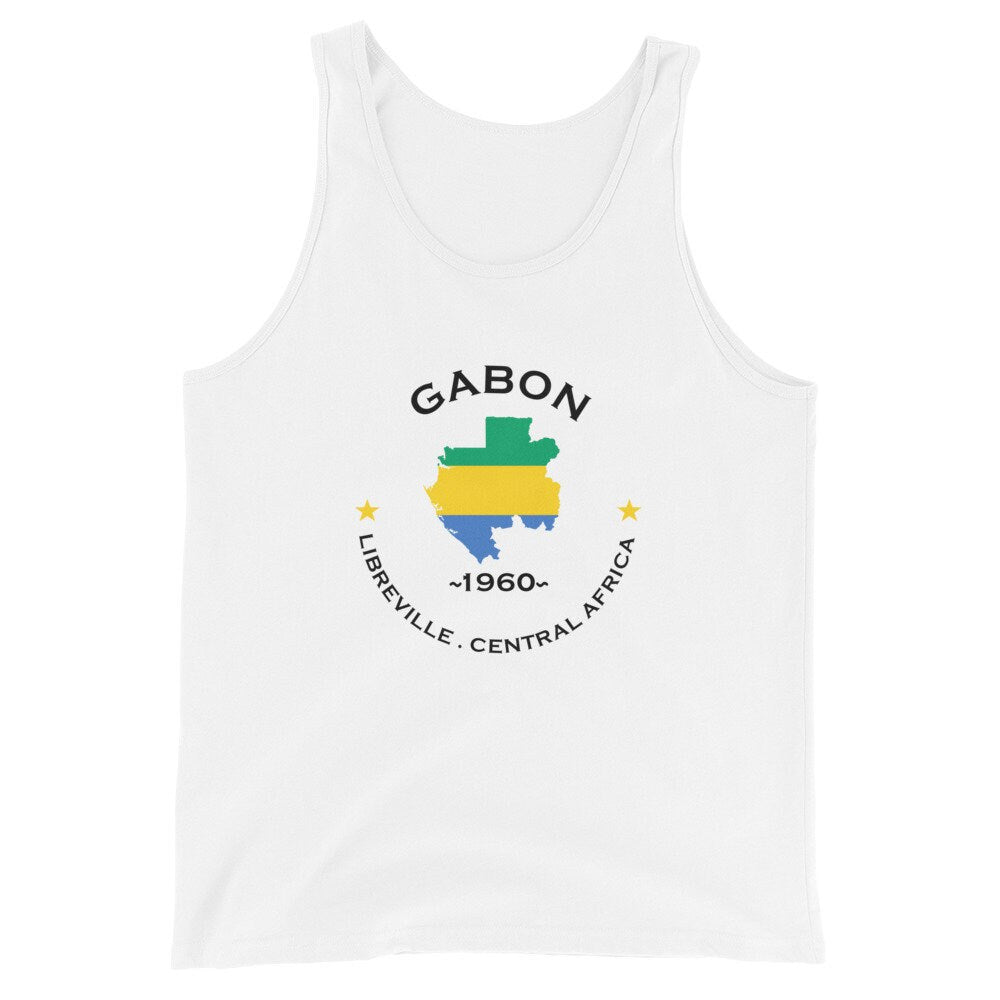 Gabonese Unisex Tank Top