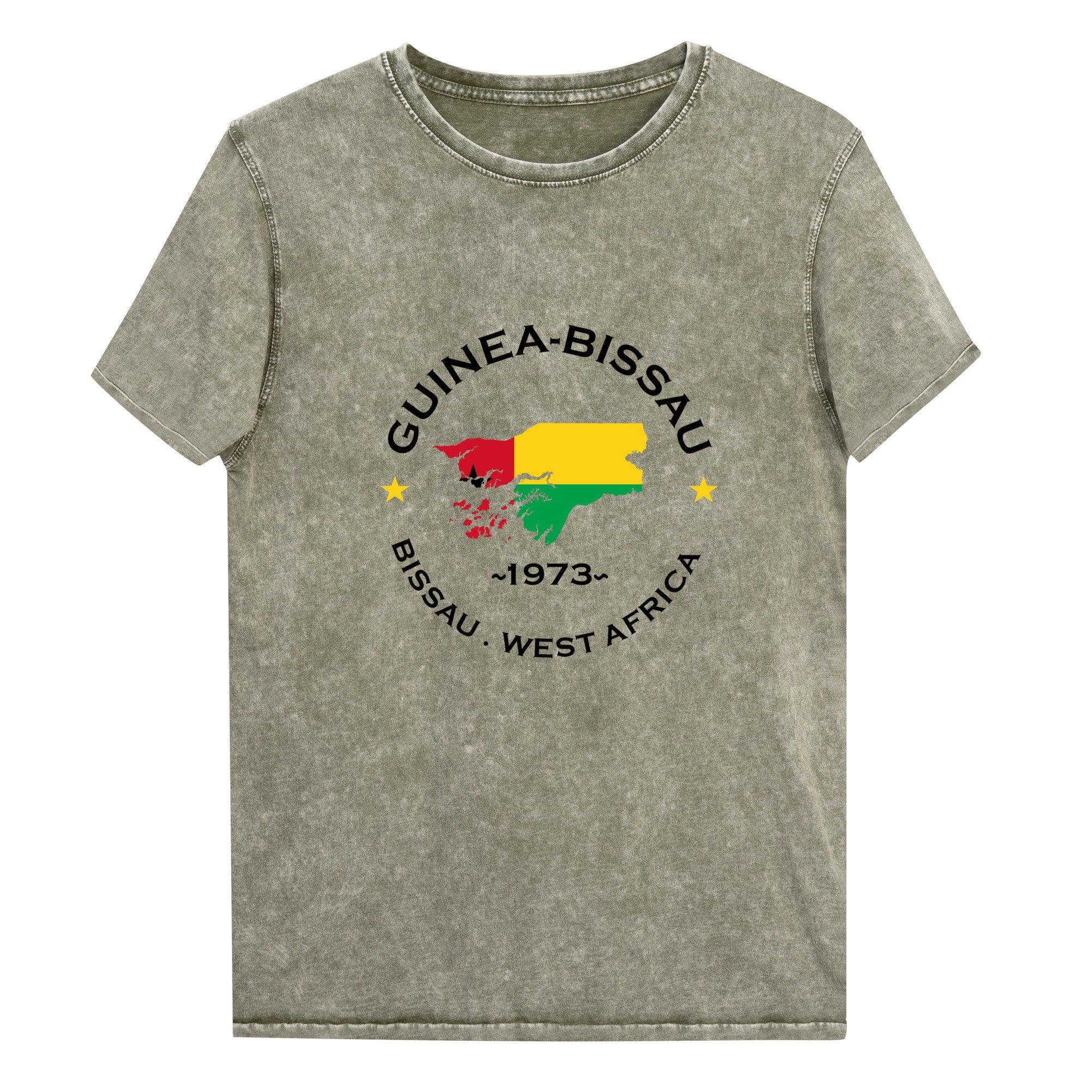 Guinea Bissauan Denim T-Shirt