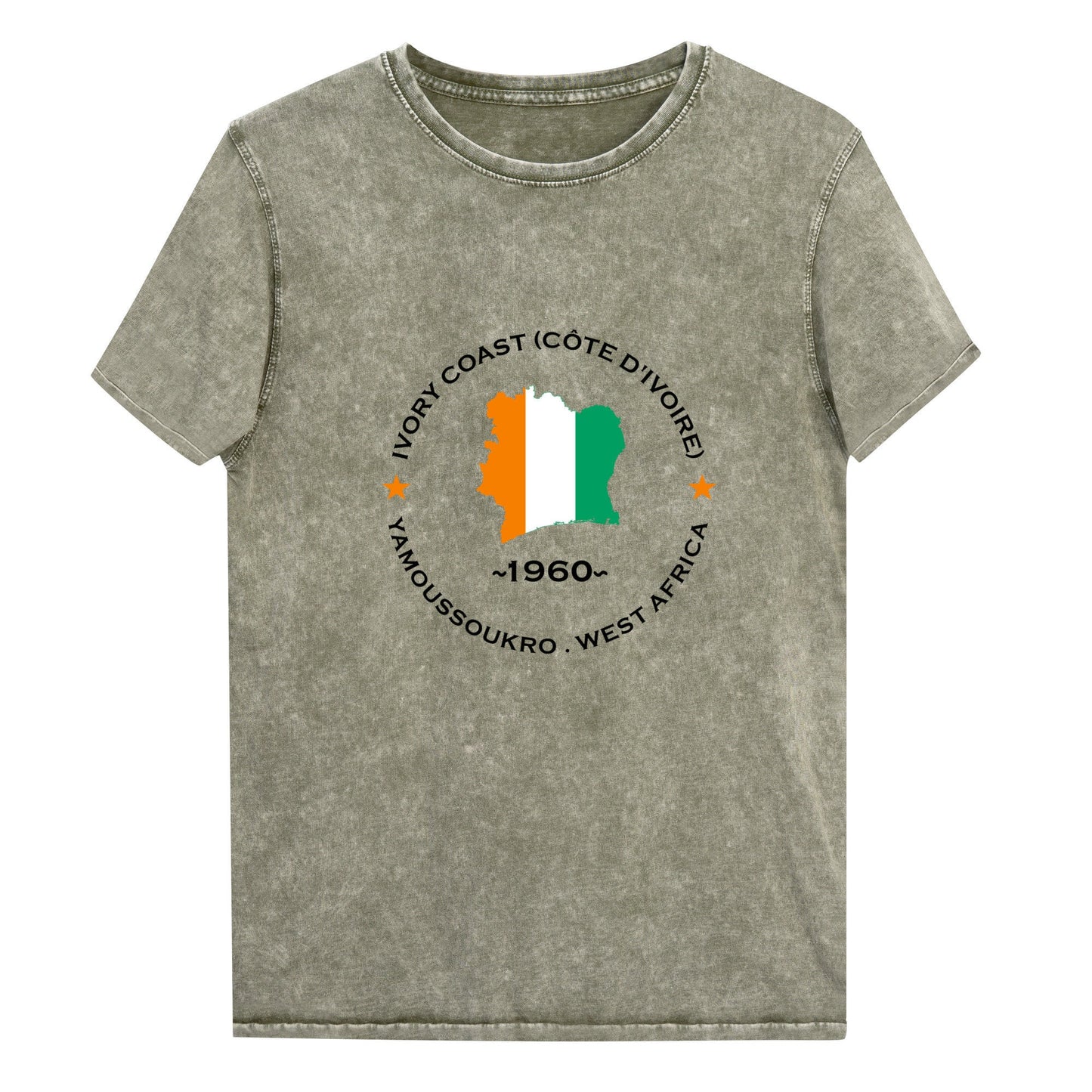 Ivorian Denim T-Shirt