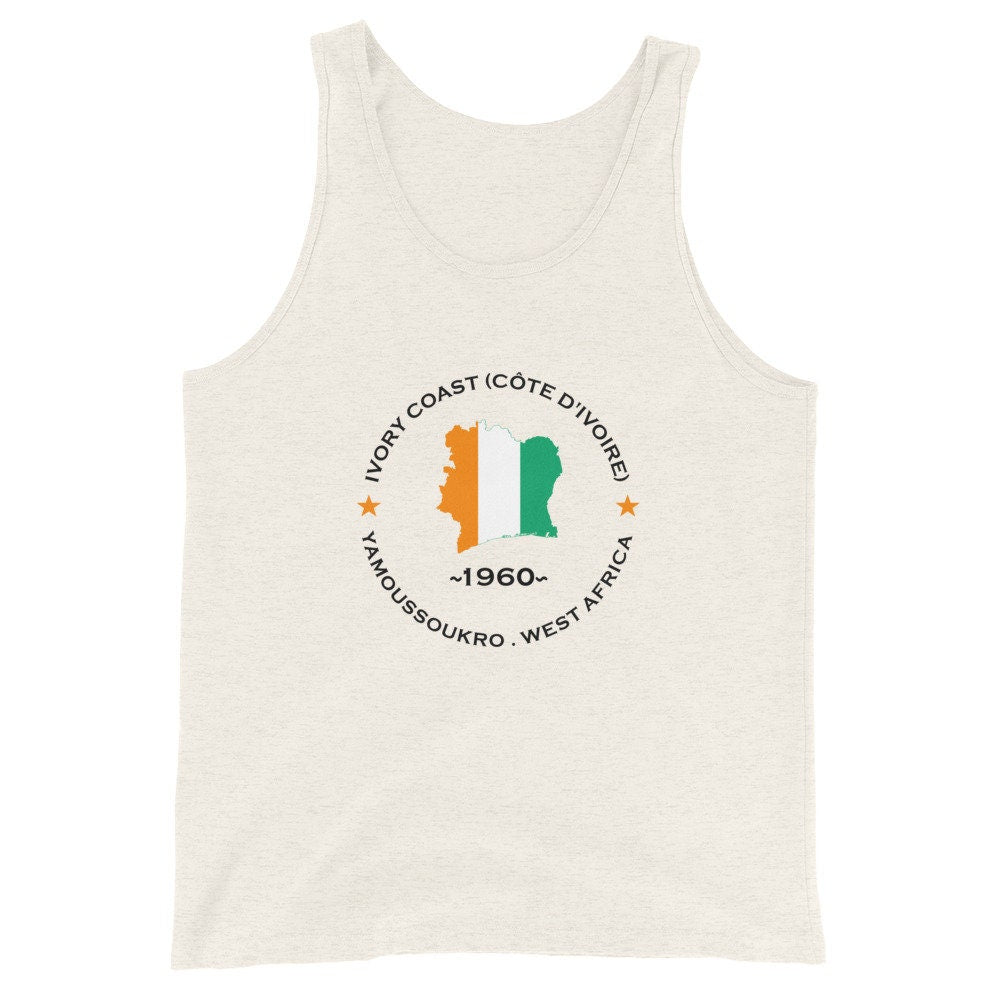 Ivorian Unisex Tank Top