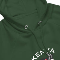 Kenyan Unisex eco raglan hoodie