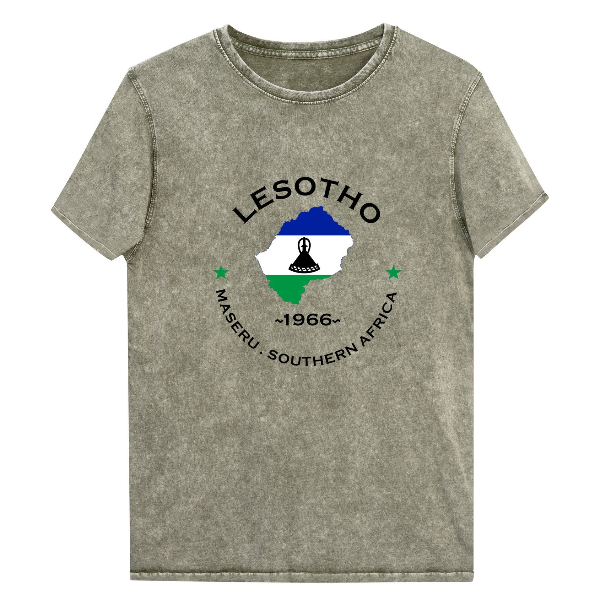 Lesothoan Denim T-Shirt