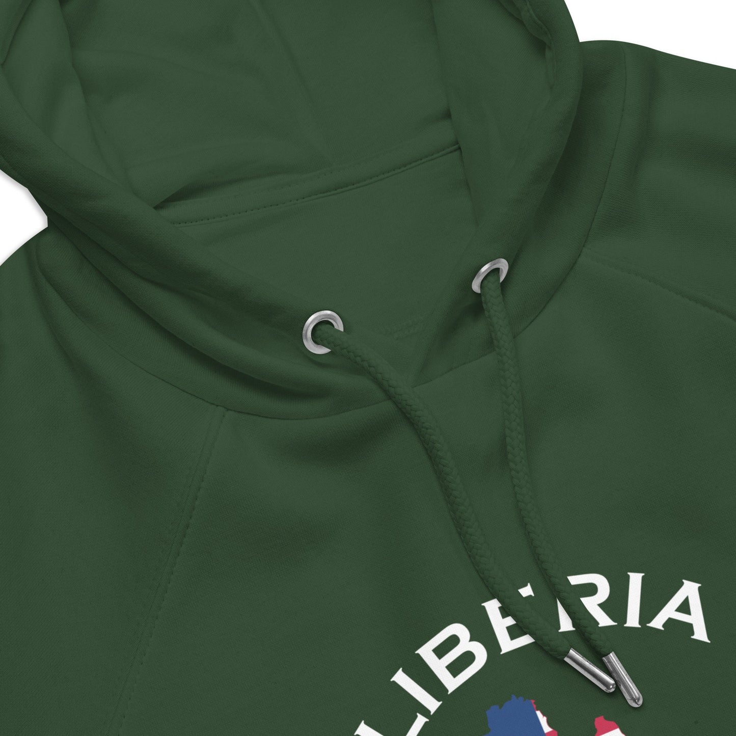 Liberian Unisex eco raglan hoodie