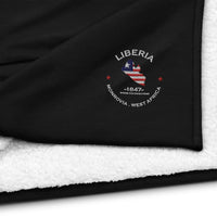 Liberian Premium sherpa blanket