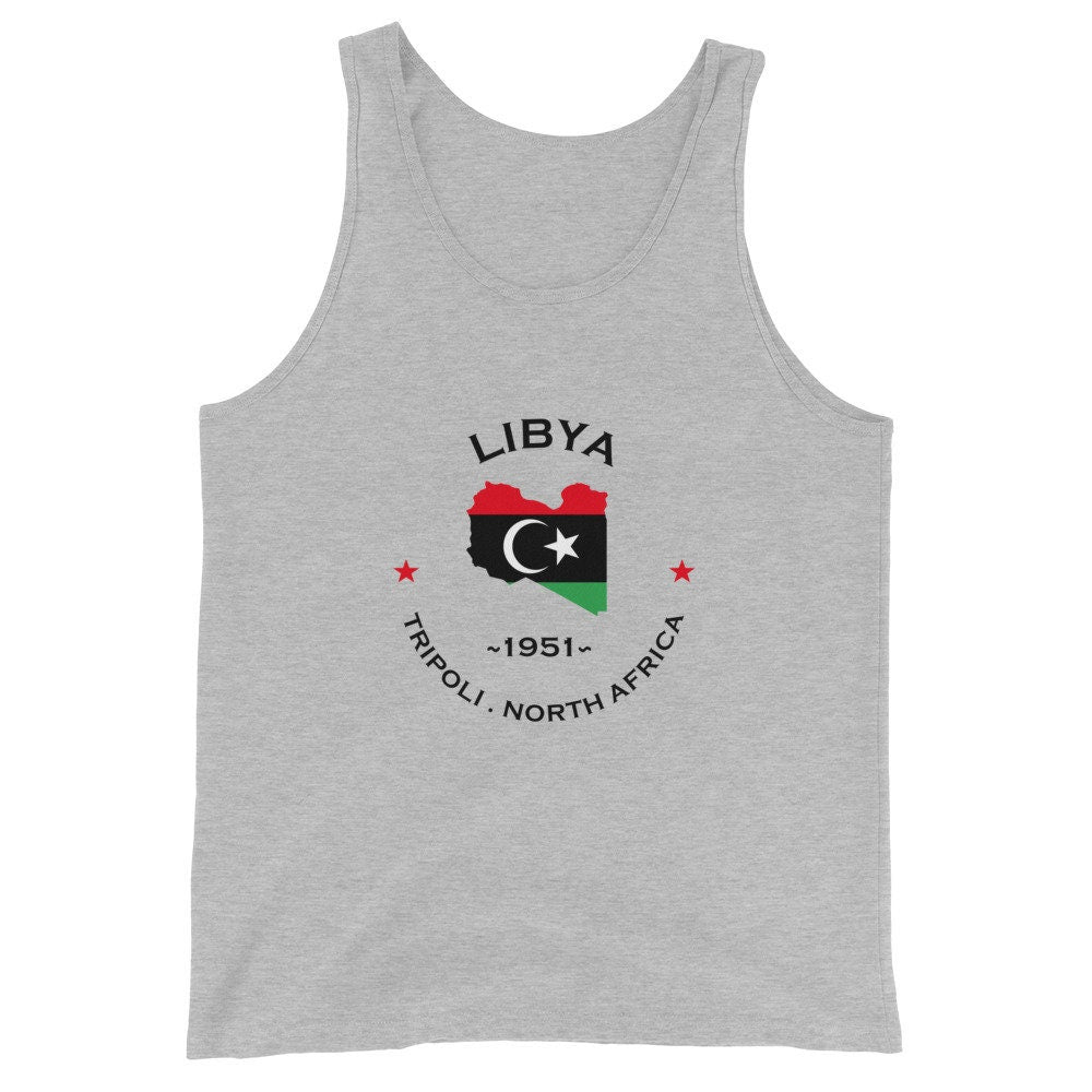 Libyan Unisex Tank Top