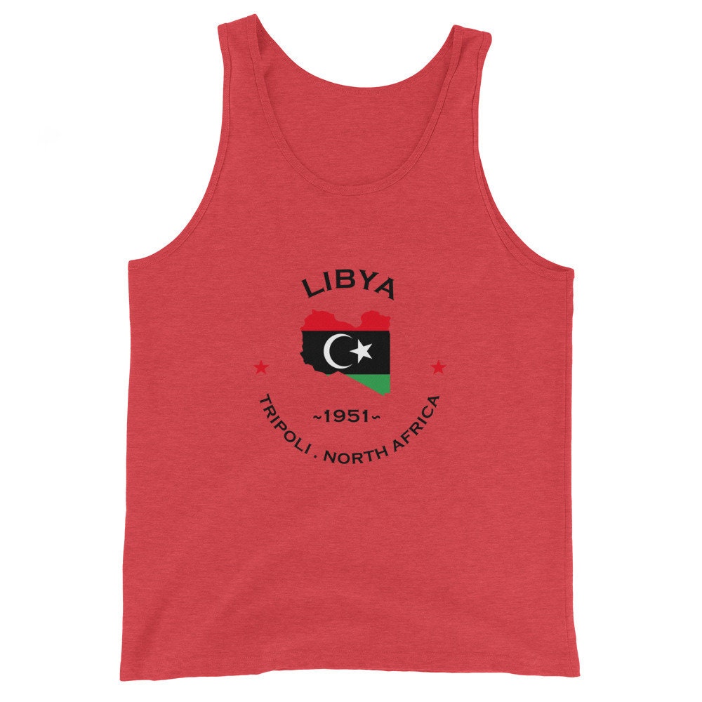 Libyan Unisex Tank Top