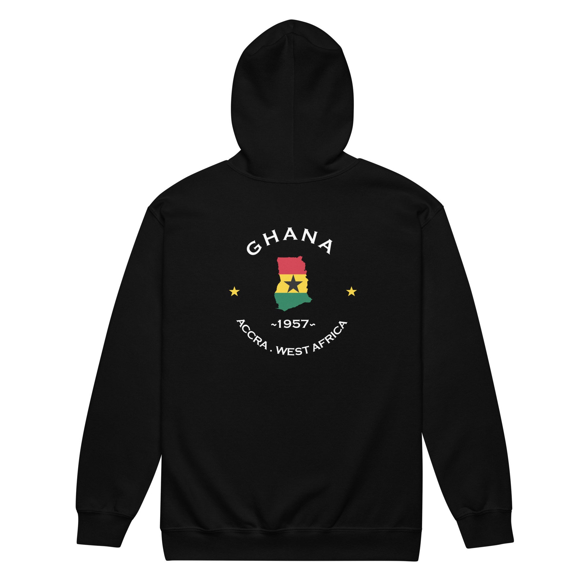 Ghana Unisex heavy blend zip hoodie