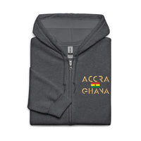 Ghana Unisex heavy blend zip hoodie