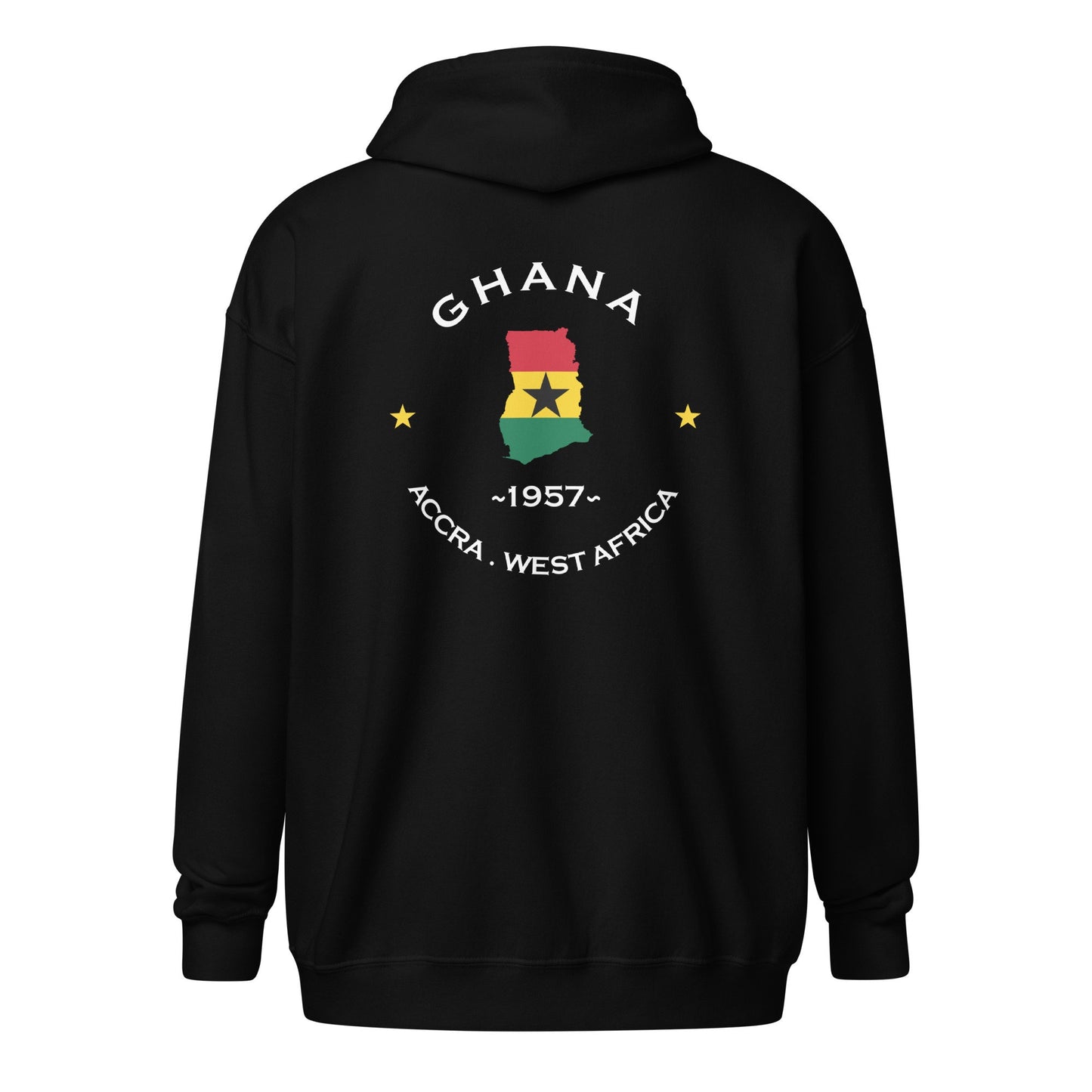 Ghana Unisex heavy blend zip hoodie