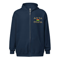 Ghana Unisex heavy blend zip hoodie