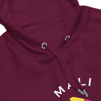 Malian Unisex eco raglan hoodie