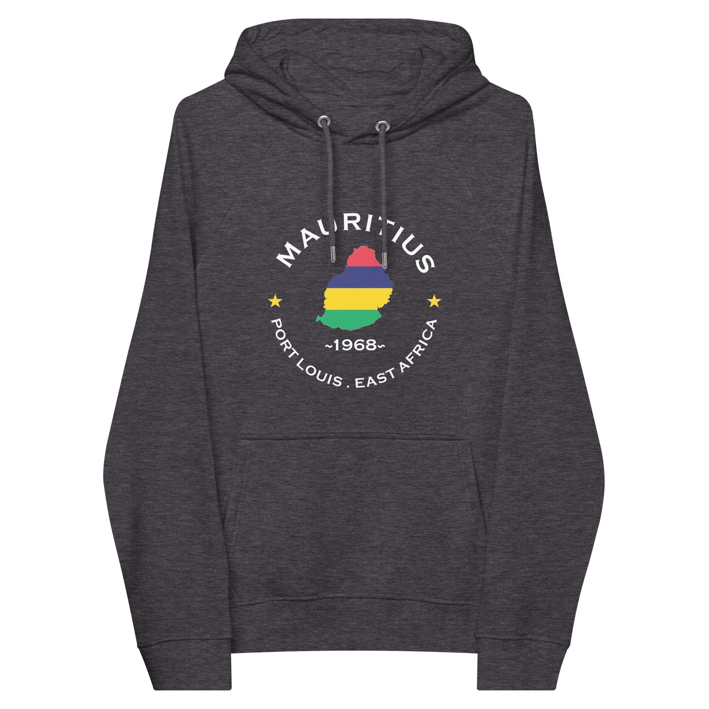 Mauritian Unisex eco raglan hoodie