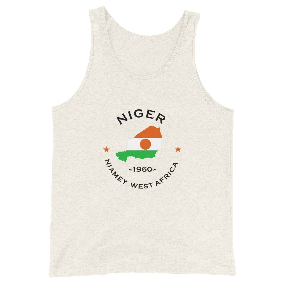 Nigerien Unisex Tank Top