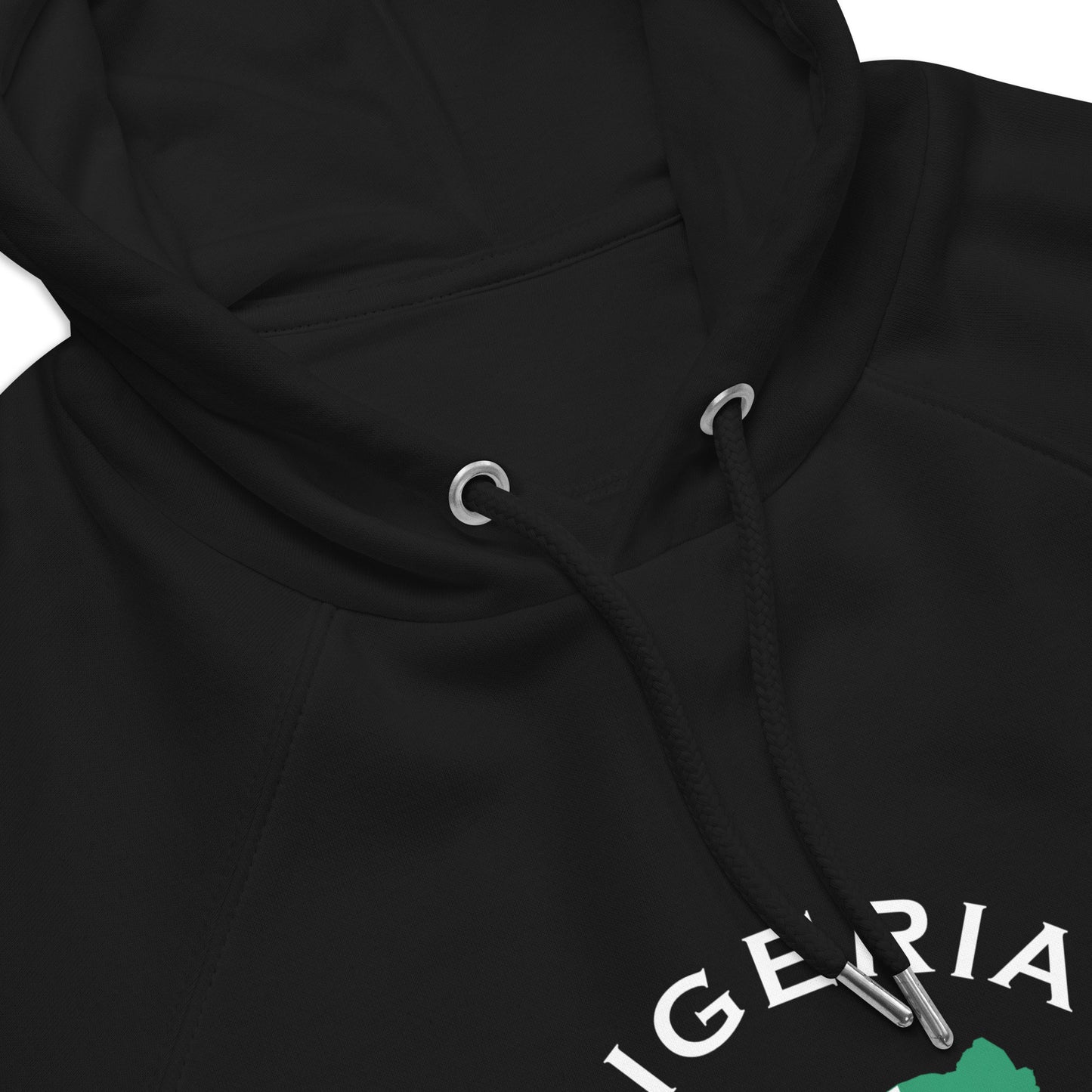 Nigerian Unisex eco raglan hoodie