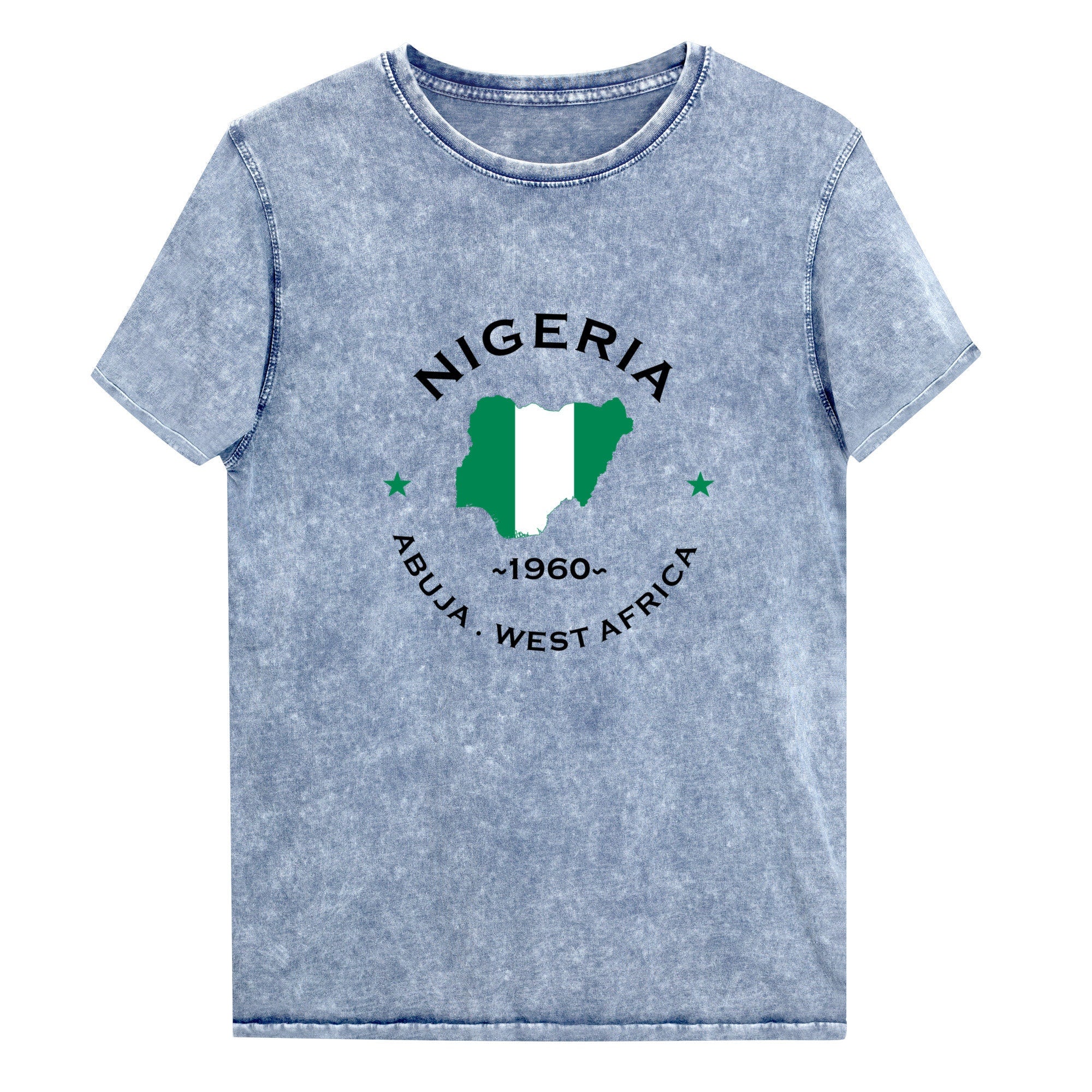 Nigerian Denim T-Shirt