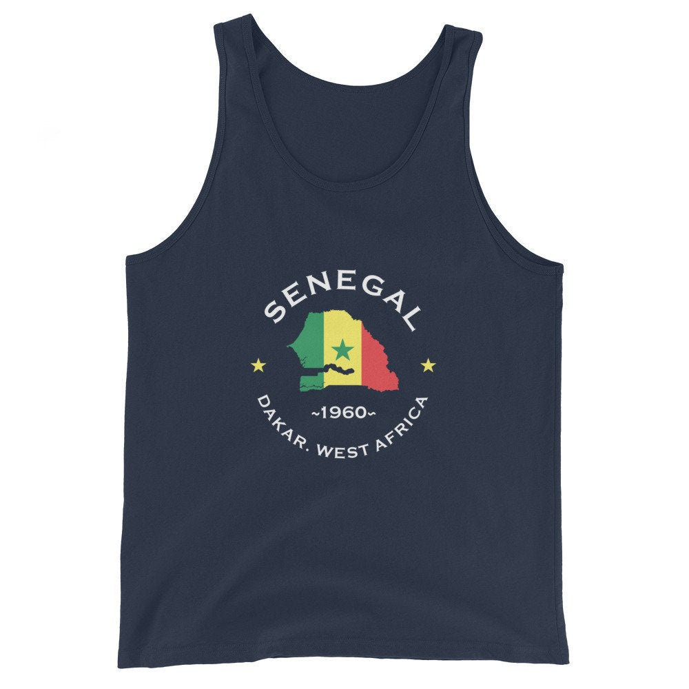 Senegalese Unisex Tank Top