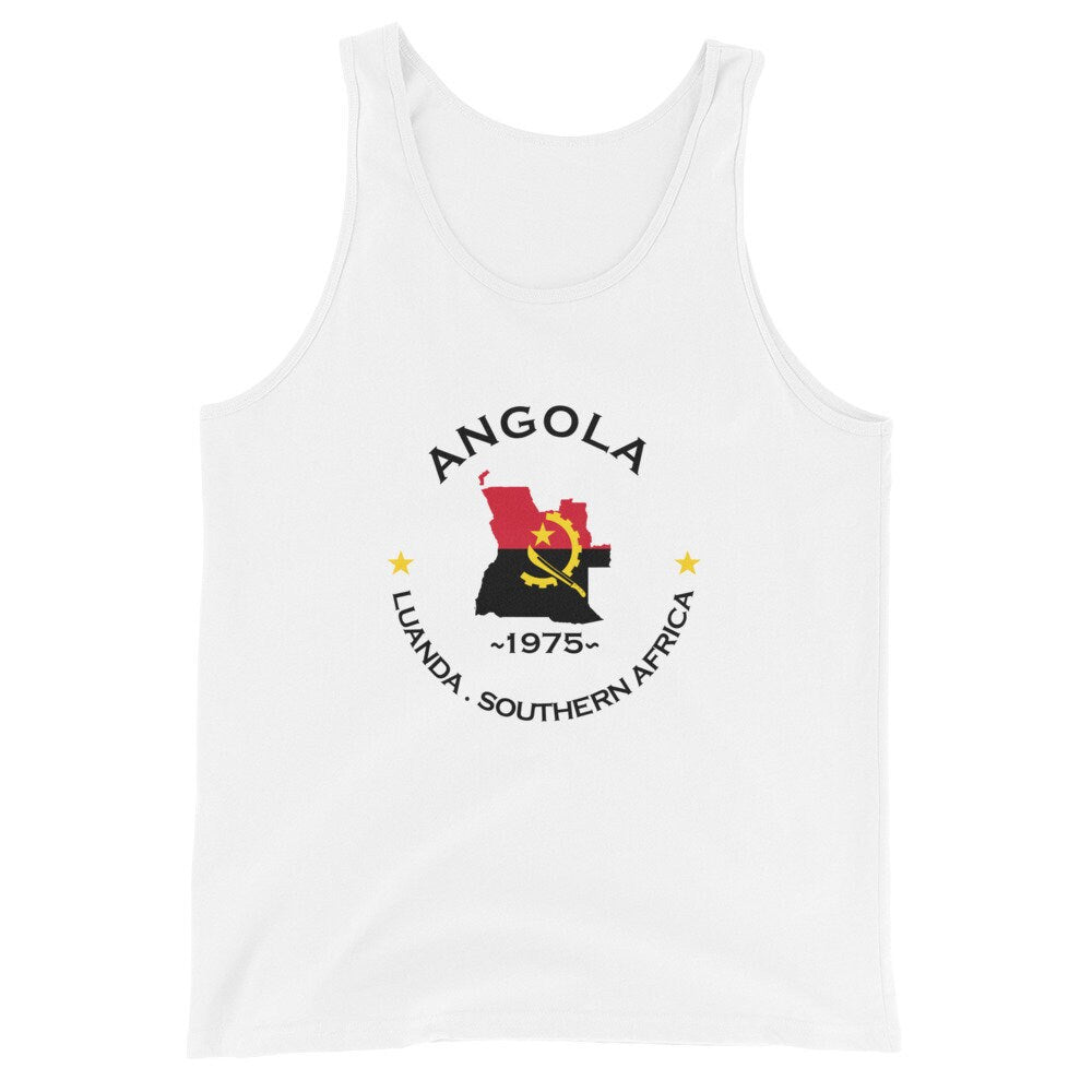 Angola Unisex Tank Top