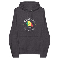 Senegalese Unisex eco raglan hoodie