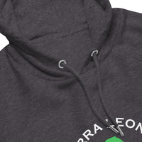 Sierra Leone Unisex eco raglan hoodie