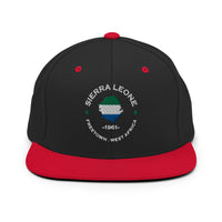 Sierra Leone Snapback Hat